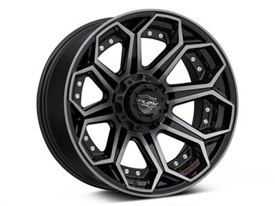 4Play 4P80R Brushed Black 6-Lug Wheel; 20x10; -18mm Offset (19-24 RAM 1500)