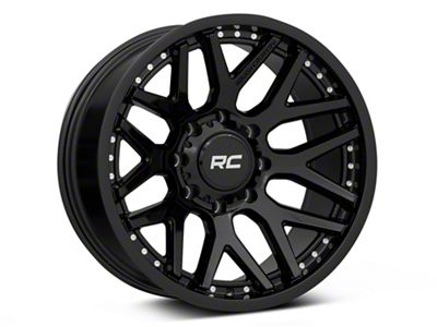 Rough Country 95 Series Gloss Black 8-Lug Wheel; 20x10; -19mm Offset (06-08 RAM 1500 Mega Cab)