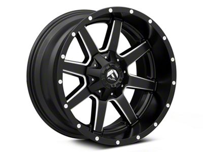 Fuel Wheels Maverick Matte Black Milled 5-Lug Wheel; 20x10; -18mm Offset (09-18 RAM 1500)