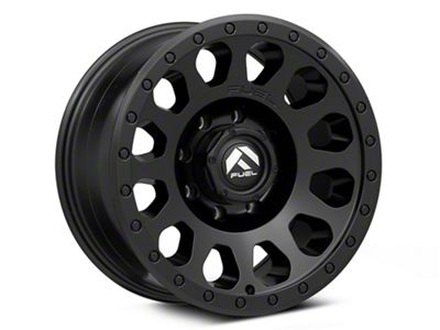 Fuel Wheels Vector Matte Black 8-Lug Wheel; 18x9; 1mm Offset (06-08 RAM 1500 Mega Cab)