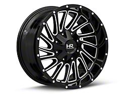 Hardrock Offroad Overdrive Gloss Black Milled 5-Lug Wheel; 20x10; -19mm Offset (09-18 RAM 1500)