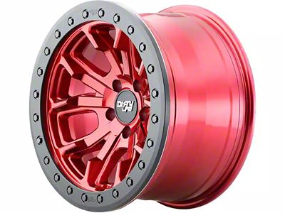 Dirty Life DT-1 Crimson Candy Red 5-Lug Wheel; 17x9; -12mm Offset (09-18 RAM 1500)