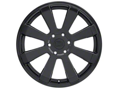 Level 8 Wheels Enforcer Gloss Black 5-Lug Wheel; 17x8.5; -6mm Offset (09-18 RAM 1500)
