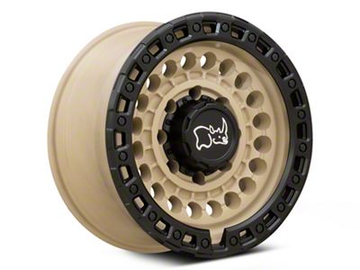 Black Rhino Sentinel Desert Sand 8-Lug Wheel; 17x8.5; 0mm Offset (06-08 RAM 1500 Mega Cab)