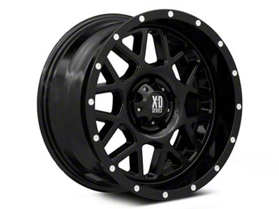 XD Grenade Gloss Black 5-Lug Wheel; 20x9; 0mm Offset (09-18 RAM 1500)