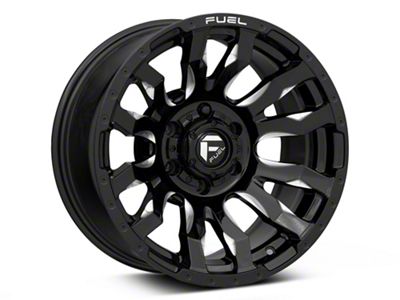 Fuel Wheels Blitz Gloss Black Milled 6-Lug Wheel; 18x9; -12mm Offset (19-24 RAM 1500)