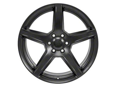 DG22 Satin Black 6-Lug Wheel; 22x9.5; 9mm Offset (19-24 RAM 1500)