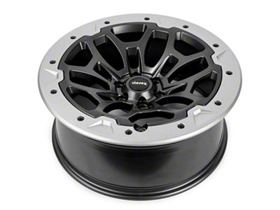 TRX Beadlock Style Matte Gray 6-Lug Wheel; 22x9; 18mm Offset (19-24 RAM 1500)