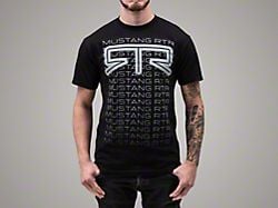 RTR Fade T-Shirt; Black