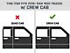 5-Inch Extreme Wheel-to-Wheel Side Step Bars; Black (19-24 RAM 1500 Crew Cab w/ 5.7-Foot Box)