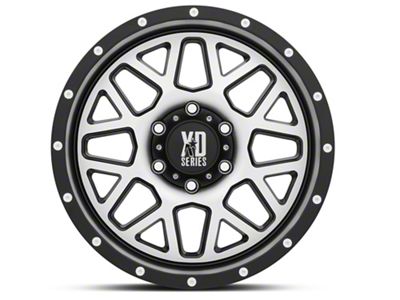 XD Grenade Satin Black Machined 6-Lug Wheel; 20x10; -24mm Offset (21-24 Tahoe)