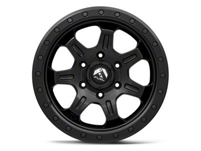 Fuel Wheels JM2 Matte Black 6-Lug Wheel; 17x8.5; -6mm Offset (2024 Ranger)