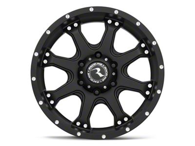 Raceline Assault Black 6-Lug Wheel; 18x9; 12mm Offset (21-24 Yukon)