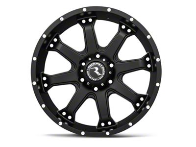 Raceline Assault Black 6-Lug Wheel; 20x9; 0mm Offset (21-24 Yukon)