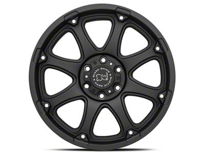Black Rhino Glamis Matte Black 6-Lug Wheel; 20x9; -12mm Offset (21-24 Yukon)