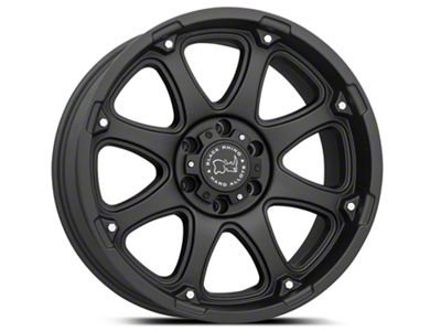 Black Rhino Glamis Matte Black 6-Lug Wheel; 20x9; 12mm Offset (19-24 Silverado 1500)