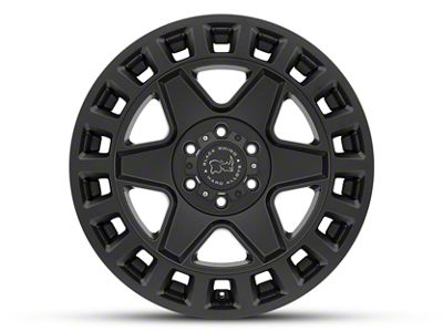 Black Rhino York Matte Black 6-Lug Wheel; 18x9; -12mm Offset (21-24 Yukon)