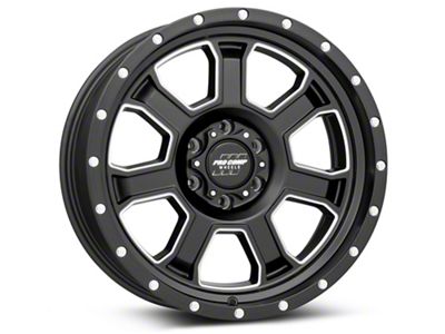 Pro Comp Wheels Sledge Satin Black Milled 6-Lug Wheel; 20x9; 0mm Offset (15-20 Yukon)