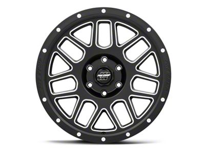 Pro Comp Wheels Vertigo Satin Black Milled 6-Lug Wheel; 17x9; -6mm Offset (07-14 Tahoe)