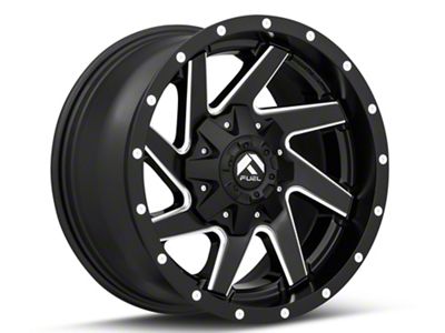 Fuel Wheels Renegade Matte Black Milled 6-Lug Wheel; 20x10; -18mm Offset (23-24 Canyon)