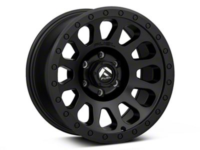 Fuel Wheels Vector Matte Black 6-Lug Wheel; 17x9; -12mm Offset (14-18 Silverado 1500)