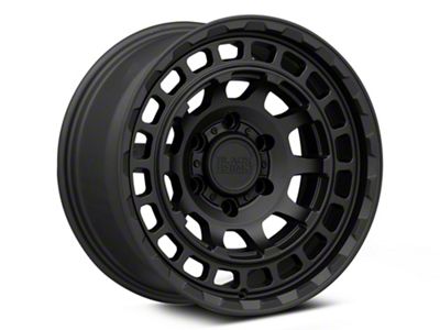Black Rhino Chamber Matte Black 6-Lug Wheel; 20x9.5; 12mm Offset (99-06 Silverado 1500)