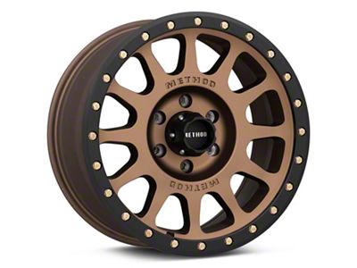 Method Race Wheels MR305 NV Bronze 6-Lug Wheel; 18x9; 18mm Offset (14-18 Silverado 1500)