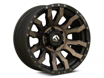 Fuel Wheels Blitz Matte Black with Dark Tint 6-Lug Wheel; 17x9; -12mm Offset (19-24 Silverado 1500)