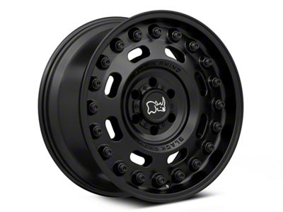 Black Rhino Axle Matte Black 6-Lug Wheel; 18x9.5; 6mm Offset (19-24 Silverado 1500)