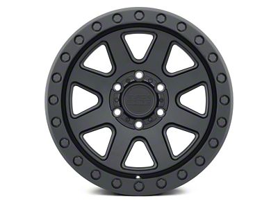 Black Rhino Baker Matte Black 6-Lug Wheel; 18x9; 12mm Offset (07-13 Sierra 1500)