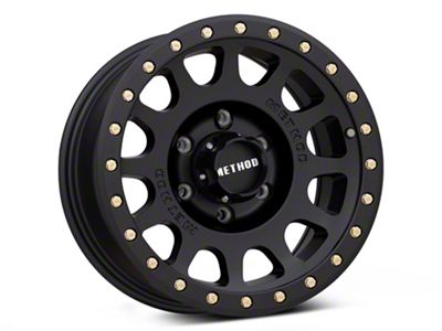 Method Race Wheels MR305 NV Matte Black 6-Lug Wheel; 16x8; 0mm Offset (99-06 Silverado 1500)