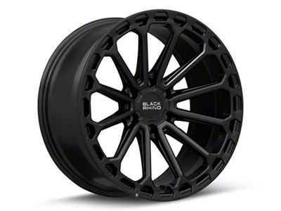 Black Rhino Kaizen Matte Black 6-Lug Wheel; 17x9.5; 12mm Offset (07-13 Silverado 1500)