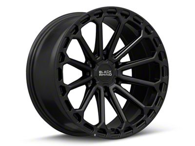 Black Rhino Kaizen Matte Black 6-Lug Wheel; 17x9.5; -12mm Offset (07-13 Silverado 1500)