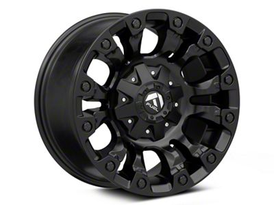 Fuel Wheels Vapor Matte Black 6-Lug Wheel; 18x9; 19mm Offset (07-13 Silverado 1500)