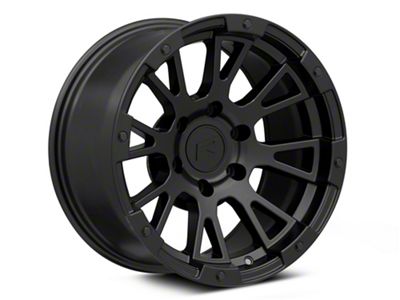 Rovos Wheels Karoo Matte Black 6-Lug Wheel; 17x9; -6mm Offset (14-18 Silverado 1500)