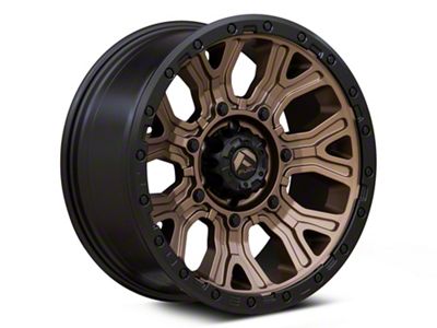 Fuel Wheels Traction Matte Bronze 6-Lug Wheel; 20x9; 1mm Offset (19-24 Silverado 1500)
