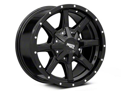 Moto Metal MO970 Gloss Black Milled 6-Lug Wheel; 17x9; 12mm Offset (14-18 Silverado 1500)
