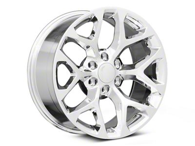 Performance Replicas PR176 Chrome 6-Lug Wheel; 20x9; 24mm Offset (14-18 Silverado 1500)