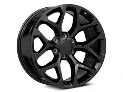 Performance Replicas PR176 Gloss Black 6-Lug Wheel; 20x9; 24mm Offset (19-24 Silverado 1500)
