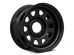 Rough Country Steel Gloss Black 6-Lug Wheel; 17x9; -12mm Offset (07-13 Silverado 1500)