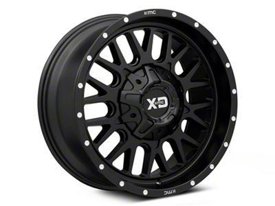 XD Snare Satin Black 6-Lug Wheel; 20x10; -18mm Offset (19-24 Silverado 1500)