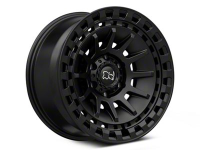 Black Rhino Barrage Matte Black 6-Lug Wheel; 17x8.5; -10mm Offset (07-13 Silverado 1500)