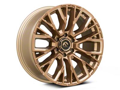 Fuel Wheels Rebar Platinum Bronze Milled 6-Lug Wheel; 20x9; 1mm Offset (07-13 Silverado 1500)