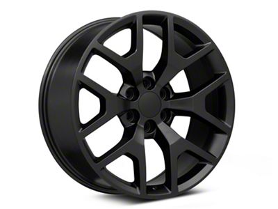 Performance Replicas PR169 Matte Black 6-Lug Wheel; 20x9; 27mm Offset (19-24 Silverado 1500)