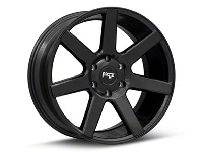 Niche Future Gloss Black 6-Lug Wheel; 20x9.5; 30mm Offset (07-13 Silverado 1500)