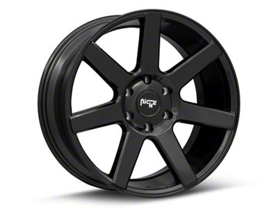 Niche Future Gloss Black 6-Lug Wheel; 20x9.5; 30mm Offset (99-06 Silverado 1500)