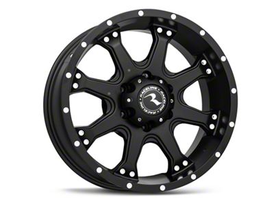 Raceline Injector Black 6-Lug Wheel; 20x9; 0mm Offset (07-13 Sierra 1500)