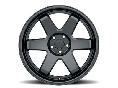 Black Rhino Roku Gunblack 6-Lug Wheel; 18x9.5; -18mm Offset (99-06 Sierra 1500)