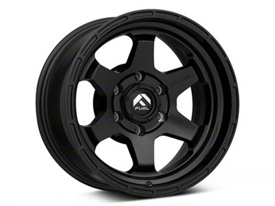 Fuel Wheels Shok Matte Black 6-Lug Wheel; 17x10; -18mm Offset (19-24 Sierra 1500)