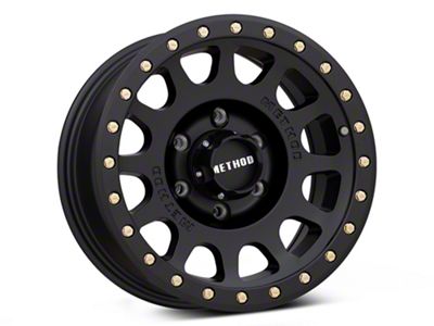 Method Race Wheels MR305 NV Matte Black 6-Lug Wheel; 16x8; 0mm Offset (14-18 Sierra 1500)